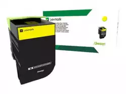 LEXMARK 802SY toner cartridge yellow standard capacity 2.000 pages 1-pack return program