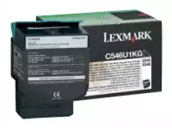 LEXMARK C546 X546 toner cartridge black extra high capacity 8.000 pages 1-pack return program                          