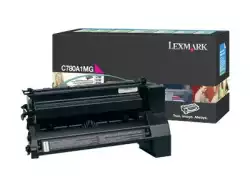 LEXMARK C782 X782e toner cartridge magenta low capacity 6.000 pages 1-pack return program