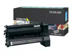 LEXMARK C782 X782e toner cartridge yellow high capacity 15.000 pages 1-pack return program