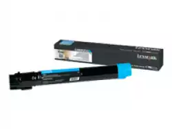LEXMARK C950 toner cartridge cyan standard capacity 24.000 pages 1-pack