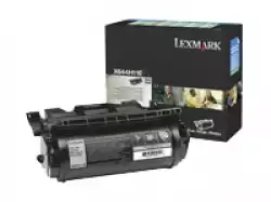 Lexmark toner til X644, sort (21000 sider)