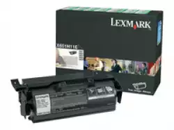 LEXMARK X651 X652 X654 X656 X658 toner cartridge black high capacity 25.000 pages 1-pack return program