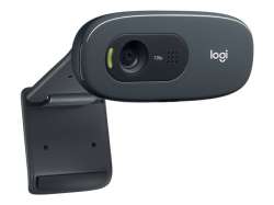 LOGITECH C270 HD Webcam - BLACK - USB