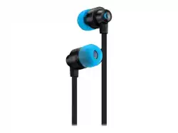 LOGITECH G333 Wired Gaming Earphones - BLACK - 3.5 MM