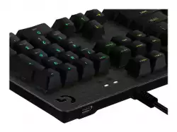 LOGITECH G512 Corded LIGHTSYNC Mechanical Gaming Keyboard - CARBON - US INT'L - USB - TACTILE
