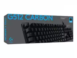 LOGITECH G512 CARBON LIGHTSYNC RGB Mechanical Gaming Keyboard with GX Brown switches - CARBON - (DEU) - CENTRAL