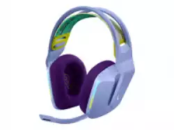 LOGITECH G G733 LIGHTSPEED Wireless RGB Gaming Headset Headset full size 2.4 GHz wireless lilac