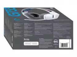 LOGITECH G733 LIGHTSPEED Wireless RGB Gaming Headset - WHITE