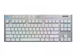 LOGITECH G915 TKL LIGHTSPEED Wireless Mechanical Gaming Keyboard - WHITE - US INT'L - TACTILE