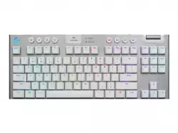 LOGITECH G915 TKL LIGHTSPEED Wireless Mechanical Gaming Keyboard - WHITE - US INT'L - TACTILE