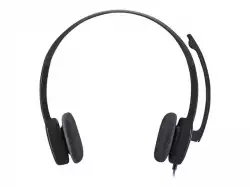 LOGITECH H151 Corded Stereo Headset - BLACK - 3.5 MM