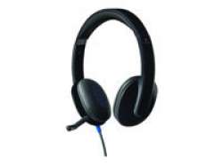 LOGITECH H540 Corded Headset - BLACK - USB