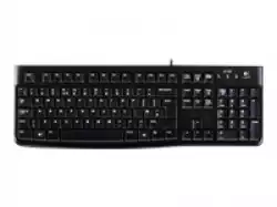 LOGITECH K120 Corded Keyboard - BLACK - USB - US INT'L - B2B