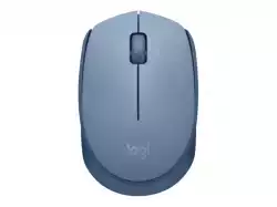 LOGITECH M171 Mouse right and left-handed optical 3 buttons wireless 2.4 GHz USB wireless receiver blue/grey