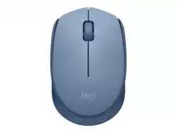 LOGITECH M171 Mouse right and left-handed optical 3 buttons wireless 2.4 GHz USB wireless receiver blue/grey
