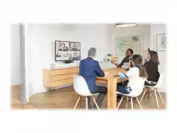 Logitech MeetUp Confererence Solution, Ultra HD 4K 30 fps, Up To 6 Seats, Super Wide 120°, Motorized PT, RightSight, RightLight, RightSound, 5x HD Zoom, Black