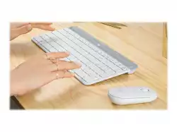 LOGITECH MK470 Slim Wireless Combo - OFF-WHITE - US INT'L