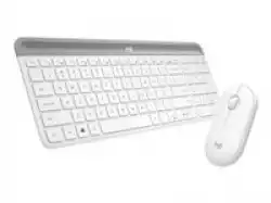 LOGITECH MK470 Slim Wireless Combo - OFF-WHITE - US INT'L