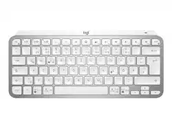 LOGITECH MX Keys Mini Minimalist Wireless Illuminated Keyboard - PALE GREY - CENTRAL (FR)