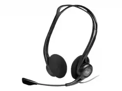 LOGITECH PC960 Corded Stereo Headset BLACK - USB