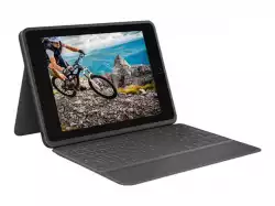 LOGITECH Rugged Folio for iPad 10th gen - OXFORD GREY - (UK) - INTNL-973