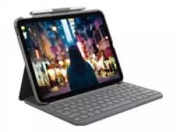 LOGITECH Slim Folio for iPad 10th gen - GREY - (CH) - CENTRAL