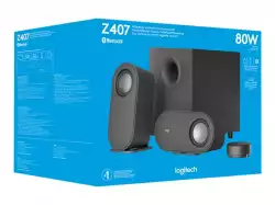 LOGITECH Z407 Bluetooth Speaker System 2.1 - GRAPHITE