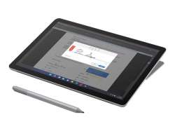 Microsoft Surface Go 4, Intel Processor N200, 10.5" (1920 x 1280) PixelSense Display, Intel UHD Graphics 615, 8GB RAM, 256GB UFS Drive, Windows 11 Pro, Platinium