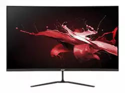 Монитор ACER ED320QRPbiipx 80cm 31.5inch Curved 1800R VA LED 300cd/m2 165Hz 5ms ZeroFrame FreeSync 2xHDMI DP AudioOut EU Black EcoDisplay