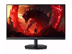 Монитор Acer Nitro KG251QX0biip, 24.5" FHD (1920X1080), VA, 200Hz, 100M:1, 250nits, 2ms/0.5ms(GTG)/1ms(VRB), 99% sRGB, FreeSync, 2xHDMI, DP, BluelightShield, ZeroFrame, Tilt, Vesa, Black, 2Y