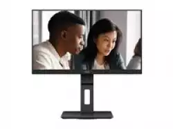 Монитор AOC 22E2UMF, 21.5" VA WLED, 1920x1080@@75Hz, 4ms GtG, 250cd m/2, 3000:1, 20M:1 DCR, Adaptive Sync, FlickerFree, Low Blue Light, 2Wx2, Tilt, Height Adjust, Pivot, Swivel, D-SUB, HDMI, DP, USB hub