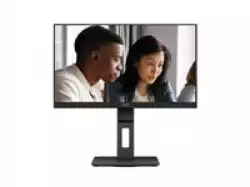 Монитор AOC 22E2UMF, 21.5" VA WLED, 1920x1080@@75Hz, 4ms GtG, 250cd m/2, 3000:1, 20M:1 DCR, Adaptive Sync, FlickerFree, Low Blue Light, 2Wx2, Tilt, Height Adjust, Pivot, Swivel, D-SUB, HDMI, DP, USB hub