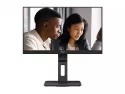 Монитор AOC 22E2UMF, 21.5" VA WLED, 1920x1080@@75Hz, 4ms GtG, 250cd m/2, 3000:1, 20M:1 DCR, Adaptive Sync, FlickerFree, Low Blue Light, 2Wx2, Tilt, Height Adjust, Pivot, Swivel, D-SUB, HDMI, DP, USB hub