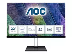 Монитор AOC 22V2Q LCD 21.5inch 16:9 IPS Full HD 250 cd/m2 5ms HDMI/ MHL DP