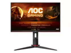 Монитор AOC 24G2ZU/BK 23.8inch TN Flat FHD 1920x1080 240Hz 1ms GtG FreeSync Premium USB HUB SPEAKERS DP 2xHDMI VESA 100x100 GAMING LINE