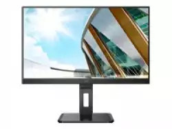 Монитор AOC 24P2QM, 23.8" VA WLED, 1920x1080@@75Hz, 4ms GtG, 300cd m/2, 3000:1, 50M:1 DCR, Adaptive Sync, Low Blue Light, FlickerFree, 2Wx2, Tilt, Height Adjust, Pivot, Swivel, D-SUB, DVI, HDMI, DP, USB hub
