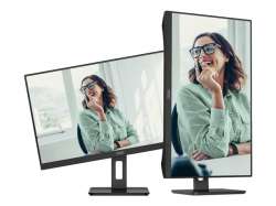 Монитор AOC 24P3CV, 23.8" IPS WLED, 1920x1080@@75Hz, 4ms GtG, 300cd m/2, 1000:1, 50M:1 DCR, Adaptive Sync, FlickerFree, Low Blue Light, 2Wx2, Tilt, Height Adjust, Pivot, Swivel, HDMI, DP, USB hub