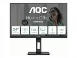 Монитор AOC 24P3CV, 23.8" IPS WLED, 1920x1080@@75Hz, 4ms GtG, 300cd m/2, 1000:1, 50M:1 DCR, Adaptive Sync, FlickerFree, Low Blue Light, 2Wx2, Tilt, Height Adjust, Pivot, Swivel, HDMI, DP, USB hub                          