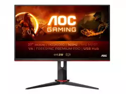 Монитор AOC 27G2SU/BK 27inch VA FHD 165Hz 350 cd/m2 1ms HDMIx2 DP USB3.1x4 PIVOT Speakers
