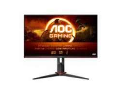 Монитор AOC 27G2ZN3/BK, 27" VA WLED, 1920x1080@@280Hz, 1ms GtG, 0.5ms MPRT, 300cd m/2, 3000:1, 80M:1 DCR, Adaptive Sync, FlickerFree, Low Blue Mode, Tilt, Height Adjust, Pivot, Swivel, 2xHDMI, DP
