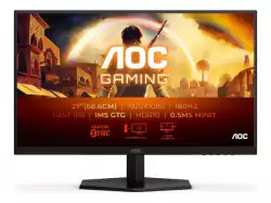 Монитор AOC 27G42E, 27" Fast IPS WLED, 1920x1080@@180Hz, 1ms GtG, 0.5ms MPRT, 300cd m/2, 1000:1, 80M:1 DCR, Adaptive Sync, FlickerFree, Low Blue Light, Tilt, HDMI, DP