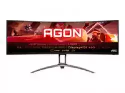 Монитор AOC AG493UCX 49inch VA Super UltraWide 5120x1440 32:9 550nits 120Hz 3000:1 1ms 2xHDMI 2xDP 3xUSB Black
