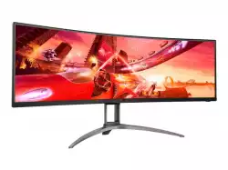 Монитор AOC AG493UCX 49inch VA Super UltraWide 5120x1440 32:9 550nits 120Hz 3000:1 1ms 2xHDMI 2xDP 3xUSB Black