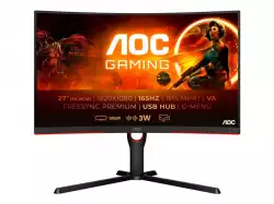 Монитор AOC C27G3U/BK 27inch FHD VA 165Hz 4ms 250cd/m2 HDMIx2 DP USB 3.2x4