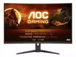 Монитор AOC C32G2AE/BK 31.5inch VA 1920x1080 16:9 250nits 165Hz 3000:1 1ms 2xHDMI2.0 DP1.2 VGA