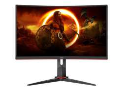 Монитор AOC CQ27G2U/BK 27 Curved 1500R VA, 16:9, WLED, 2560x1440 144Hz , 4ms, 1ms, 250 cd/m2, 3000:1 (80M:1 dynamic), 178/178, sRGB 120 ,