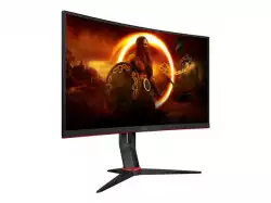 Монитор AOC CQ27G2U/BK 27 Curved 1500R VA, 16:9, WLED, 2560x1440 144Hz , 4ms, 1ms, 250 cd/m2, 3000:1 (80M:1 dynamic), 178/178, sRGB 120 ,