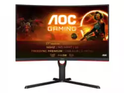 Монитор AOC CQ27G3SU/BK 27inch QHD VA 165Hz 4ms 300cd/m2 HDMIx2 DP USB 3.2x4