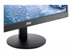 Монитор AOC LED E2070SWN (19.5'', TN, 16:9, 1600x900, 5 ms, 600:1, 20M:1, 90/50, 200 cd/m2, VGA, Tilt: -3/+10, VESA) Black
